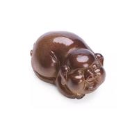 SAMCIOI Juego de Té Tea Pet Kung Fu Mini Cerdito Que Cambia De Color, Adorno For Mascotas, Decoración Juego Té For El Hogar, Accesorios Kung Fu Juego de Té Ornamento