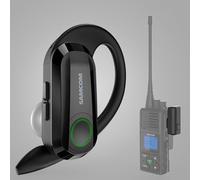 SAMCOM Auricular inalámbrico con dongle de 2 pines para radios FPCN30A/FPCN10A, auriculares inalámbricos manos libres con micrófono PTT para walkie talkies K Plug - Radios no incluidas
