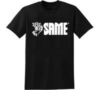 Same Tractor T-Shirt Tractor Enthusiast Farming tee Mens Unisex tee Black T-Shirt Black S