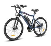 SAMEBIKE Bicicleta Eléctrica de Montaña de 26 Pulgadas, Azul, con Batería Extraíble 36 V 13 Ah, para Adultos, Hombres y Mujeres