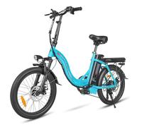 SAMEBIKE CY20 Bicicleta Eléctrica Plegable 20" 250W 36V 13Ah 2 Asientos | Bici eléctrica 20",batería extraíble,frenos de disco,silla suave,sistema 7 velocidades,carga máxima 150kg,soporte de teléfono