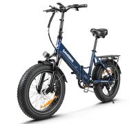 SAMEBIKE M200 Bicicleta Eléctrica de 20"*4.0 con Neumáticos Gordos, Bicicleta Eléctrica Plegable de 48V/13Ah, Bicicleta de Montaña Todo Terreno, Alcance Máximo 60-120 km