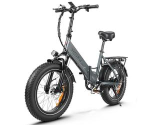 SAMEBIKE M200 Bicicleta Eléctrica de 20"*4.0 con Neumáticos Gordos, Bicicleta Eléctrica Plegable de 48V/13Ah, Bicicleta de Montaña Todo Terreno, Alcance Máximo 60-120 km