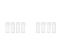 SameeHome 1000 Pcs 5Ml de Muestra de Plástico Potable Mini Clear Case Vial Container