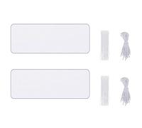 SameeHome 2X Red para Escaleras - Barandilla de Seguridad para Bebés - Barandilla de Balcón Protección de Barandillas Red de Escaleras para Niños, Mascotas - Interiores Y Exteriores