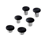 SameeHome 6 En 1 Apretones Palillo Pulgar Intercambiar Piezas de Repuesto Para One Elite Controlador - Negro