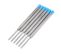 SameeHome 6 minas de repuesto para bolígrafo, 10 cm, color azul