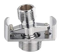 SameeHome Ajuste del ángulo del tubo de admisión Cabeza de ducha de cobre Pie curvado en ángulo Tornillo excéntrico Accesorios de esquina A