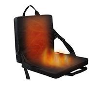 SameeHome Asientos de estadio calefactables portátiles para tribunas con respaldo para eventos deportivos, camping, viajes