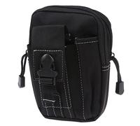 SameeHome Molle Cintura Bolsa Hombre Deportes al Aire Libre Bolsa de la Huefttasche Monedero para Teléfono Negro, Negro , 12*6*17.5cm