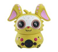 SAMERIO Altavoz Bluetooth portátil Little Green Dragon de dibujos animados, inalámbrico Bluetooth 5.0, altavoz dual integrado con cable de carga USB para exteriores, ideas de regalo (Little Green