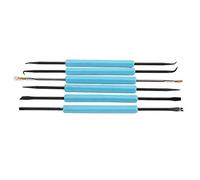 Samfox Solder Assist, Professional Solder Assist Herramientas de desmontaje Reparación de Ayuda para soldar Doble Cara 1 Juego 6 Piezas