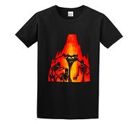Samhain November Coming Fire Black Horror Punk Band Men Black T-Shirt Print Unisex Cotton tee Shirt S