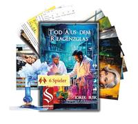 Samhain VERLAG - Krimidinner - Muerte del Tubo de ensayo, para 6 Jugadores, a Partir de 16 años, Apto para Principiantes