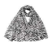 SamHeng Bufandas a rayas para mujer, bufanda de gasa suave transpirable ligera, chal largo a la moda a prueba de sol