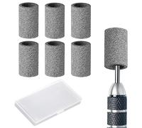 SamHeng Dardos Piedra de Afilar Darts Sharpener Afilador de Dardos Piedra de Afilar Dardos para Dardos de Punta de Acero 6 Piedras de afilar para Puntas de Metal