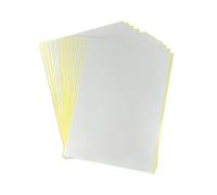 SAMHENG Hojas adhesivas de doble cara,hojas de cinta autoadhesivas blancas A4 para manualidades,cinta de doble cara para envolver regalos, transparentes y fuertes para hacer álbumes de fotos