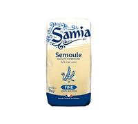 Samia - Samia - Sémola fina de trigo - 1 kg - Tradición culinaria africana - especias saladas - 4 unidades