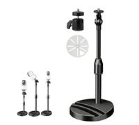 SamIdea Soporte telescópico para cámara de seguridad CCTV sin taladro, soporte para cámaras de interior para cámara IP de vigilancia, Arlo, Arlo Pro, Arlo Pro 2, Wyze, equipo de transmisión en vivo