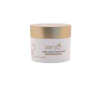 SAMION Crema Tummy Stretch de marca | Crema antiestrías | Cuidado principal intensivo | Alivia la sensación de tensión | 200 ml | Vegano