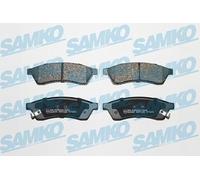 SAMKO Juego de pastillas de freno Trasero 5SP1320 Juego de pastillas de freno Compatible con CHEVROLET Epica KL1 Evanda Berlina V200