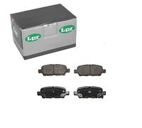 SAMKO Juego de pastillas de freno Trasero 5SP857 Juego de pastillas de freno Compatible con NISSAN Qashqai/Qashqai +2 I J10, NJ10, SUZUKI Grand Vitara II SUV JT, TE, TD