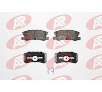 LPR Brakes – Juego de pastillas de freno Trasero 5SP954 – Juego de 4 pastillas