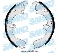 SAMKO Juego de Zapatas Freno Delantero para Toyota Corolla Compact _ E11 _ 1.4