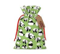SamLng - Bolsa de regalo de Navidad con cordón para regalo, regalo de Navidad, cumpleaños