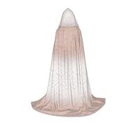 Samlng Capa con capucha con bonito patrón brillante, ideal para fiestas temáticas de Jedi, magos y magos, bailes de máscaras, Halloween, Pascua, carnaval