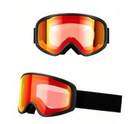 SamLng Gafas de Esquí Fotocromáticas Magnéticas Lente Intercambiable Anti Vaho Gafas Snowboard OTG sobre Gafas de Vista para Hombre Mujer Deportes Invierno UV400 Casco Compatible