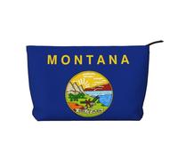 SamLng Nebraska State Flag - Bolsa de maquillaje de pana, organizador de cosméticos y artículos de tocador con cremallera, práctica bolsa para maquillaje de mujer