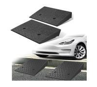 SamLng Rampa umbral de Alto Copo de Caucho de Alta Resistencia para los Pasos a Domicilio, rampa de bordillo de acera para vehículo, Motocicleta, Bici, Carro, escúter