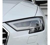 SamLng Vinilo Faros Para Audi A3 8V S3 RS3 8Y 2021 2022 Para S LINE Para sportback 2014-2024 2 piezas Película protectora para faros delanteros de coche Adhesivo TPU negro transparente