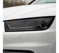 SamLng Vinilo Faros Para Audi Q5 SQ5 FY 8R 2009-2020 Película protectora para faros delanteros, restauración, adhesivo TPU negro transparente