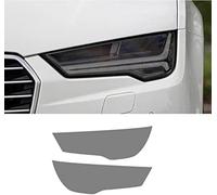 SamLng Vinilo Faros Para Audi S7 2015 2016 2017 2018 Película protectora para faros delanteros de coche, adhesivo TPU transparente negro