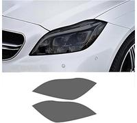SamLng Vinilo Faros Para Benz CLS-Class W218 2012-2017 Película protectora para faros delanteros de coche, adhesivo TPU transparente negro