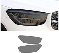SamLng Vinilo Faros Para Benz GLC-Class X253 C253 2020 2021 Película protectora para faros delanteros Luz delantera Adhesivo TPU transparente negro Película protectora para faros delanteros