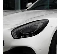 SamLng Vinilo Faros Para Benz Para Amg GT C190 R190 2015-2024 Película protectora para faros delanteros y traseros, tintado negro ahumado, vinilo termoadhesivo transparente TPU