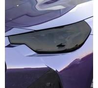 SamLng Vinilo Faros Para BMW Serie 2 2014-2024 2 Piezas Película protectora para faros delanteros de coche Adhesivo TPU negro transparente
