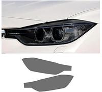 SamLng Vinilo Faros Para BMW Serie 3 F30 F31 2013-2019 Película protectora para faros delanteros de coche, adhesivo TPU transparente negro