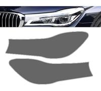 SamLng Vinilo Faros Para BMW Serie 7 2016-2018 G11 Película protectora transparente para faros delanteros, lámina tintada para luces delanteras, película adhesiva TPU PPF, película tintada