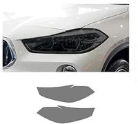 SamLng Vinilo Faros Para BMW X2 F39 2017-2020 Película protectora para faros delanteros Luz delantera Adhesivo TPU transparente negro Accesorios para coche Película protectora para faros delanteros