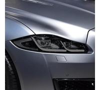SamLng Vinilo Faros Para Jaguar XJ X351 2010-2019 2 piezas Película protectora para faros delanteros de coche Adhesivo TPU negro transparente
