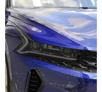 SamLng Vinilo Faros Para Kia K5 2020-2023 Lámina protectora negra para faros delanteros, resistente a los arañazos, de TPU transparente