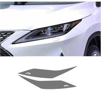 SamLng Vinilo Faros Para Lexus RX450h 2020 2021 2022 Película para faros delanteros de coche, luz delantera, vinilo transparente negro, moldura, adhesivo protector para luces de coche