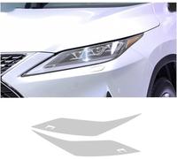 SamLng Vinilo Faros Para Lexus RX450h 2020 2021 2022 Película para faros delanteros de coche, luz delantera, vinilo transparente negro, moldura, adhesivo protector para luces de coche