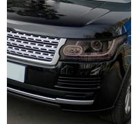SamLng Vinilo Faros Para Range Rover L405 2013-2021 2 Piezas Película protectora para faros delanteros de coche Adhesivo TPU negro transparente