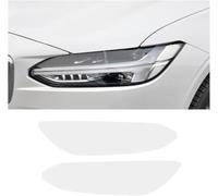 SamLng Vinilo Faros Para Volvo S90 2017-2024 Película protectora de faros delanteros de TPU con control de luz Película para faros delanteros de coche que cambia de color Película protectora