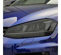 SamLng Vinilo Faros Para VW Para Golf 7 2012-2020 Película protectora para faros delanteros y traseros, color negro ahumado, TPU transparente